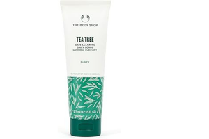 The-Body-Shop-Tea-Tree-Scrub-para-cuidados-com-a-pele