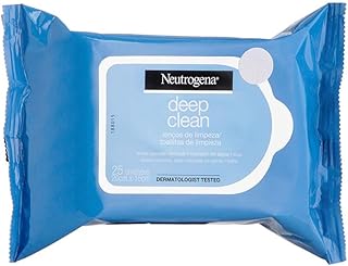 Lenços Demaquilantes Neutrogena Deep Clean para cuidados com a pele