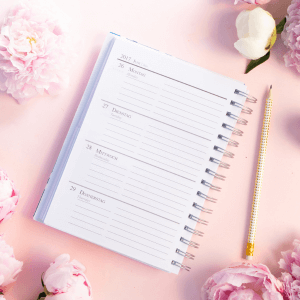 Planner simples para rotina e emoções